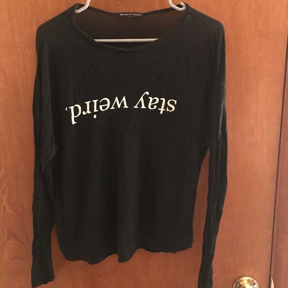 Brandy Melville Tops - Brandy Melville “Stay Weird” top